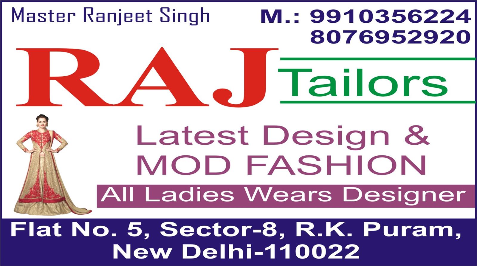 RAJ TAILORS (Boutique RK Puram)